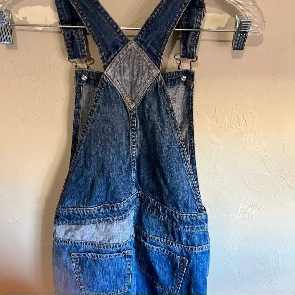 Gap Girls Girlfriend‎ Mixed Denim Overalls